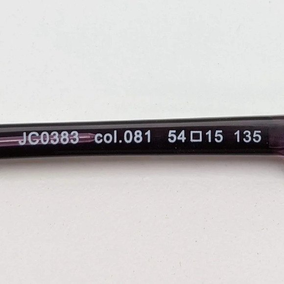 🕶️Just Cavalli JC0383 081 Eyeglasses 54/15 135 /KAA611🕶️​​ - Picture 3 of 6